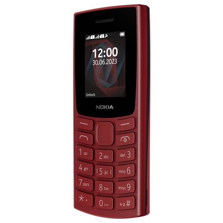 Nokia 105 mobile phone red SIM free, UK version