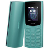 Nokia 105 mobile phone cyan (British brand)