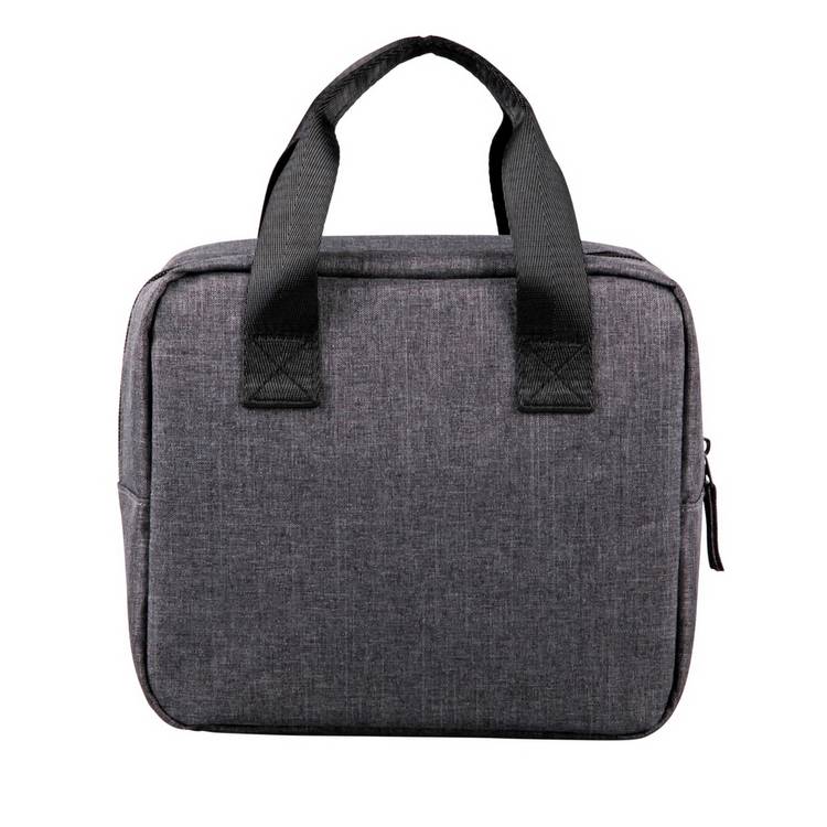 Home slate grey and black lunch bag, imported from the UK