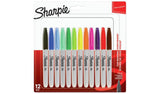 Sharpie assorted permanent markers 12 pack - British product