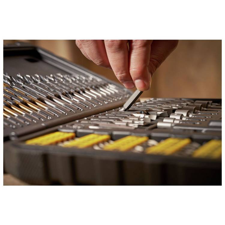 Stanley 100 piece drill bits, UK version