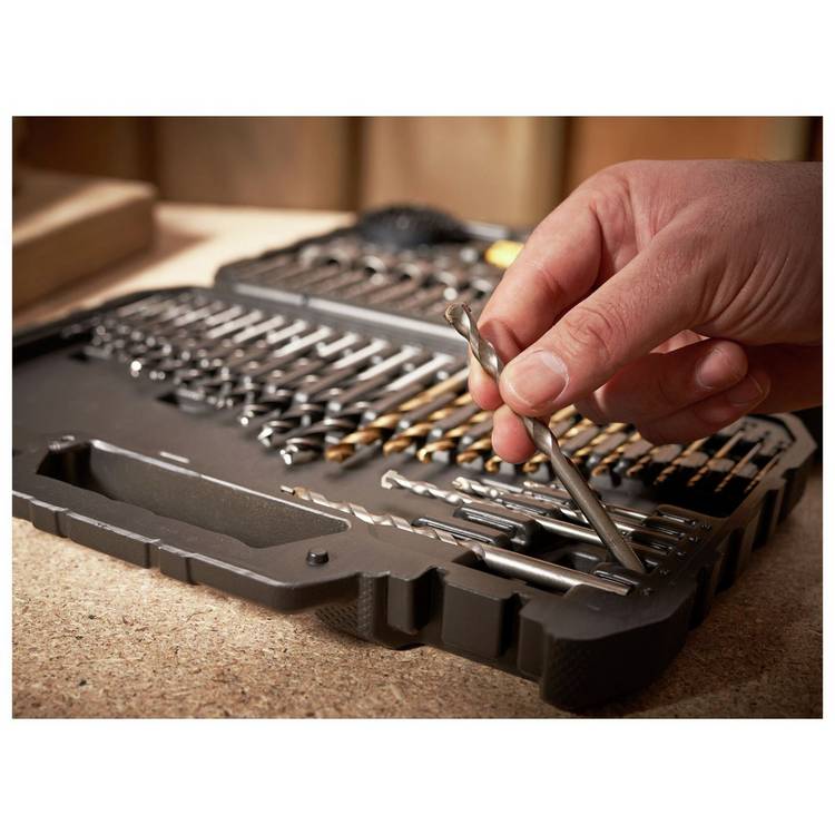 Stanley 100 piece drill bits, UK version