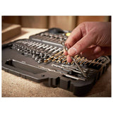 Stanley 100 piece drill bits, UK version