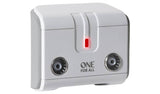 One For All SV9602 2-way TV signal booster, imported from the UK