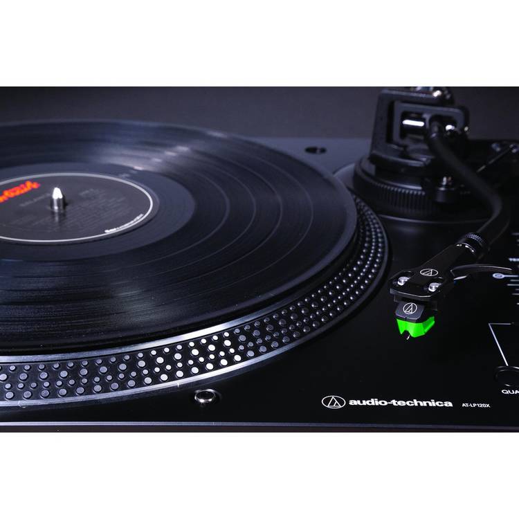 Audio-Technica direct-drive turntable black, UK version