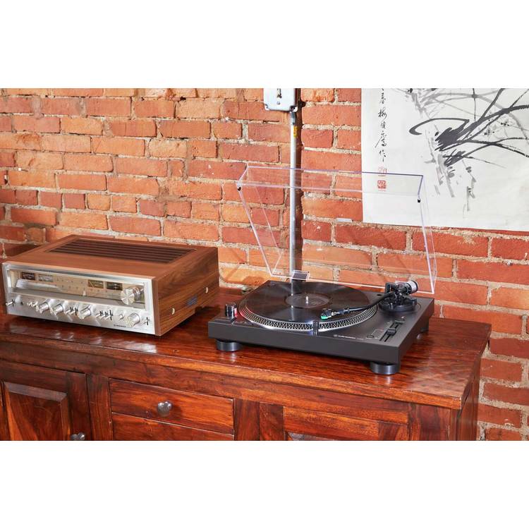Audio-Technica direct-drive turntable black, UK version