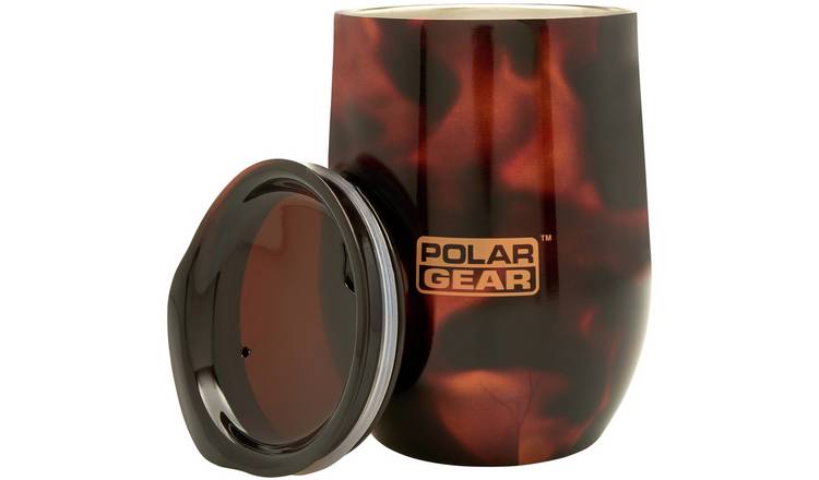 Polar Gear Safari stainless steel coffee cup 340ml, UK version