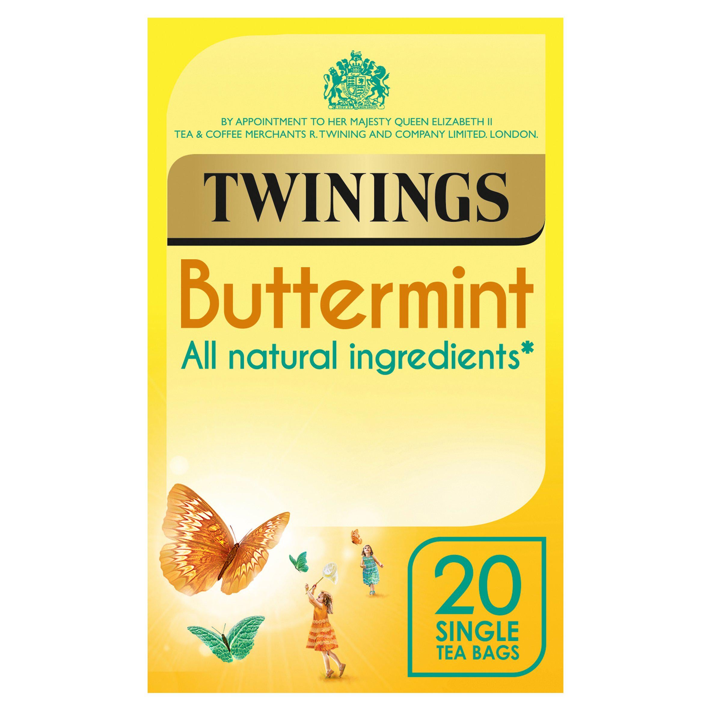 Twinings Buttermint Tea Bags x20 40g GOODS Sainsburys