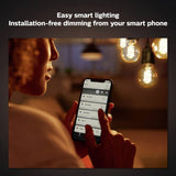 Philips Hue E27 smart filament bulb white (British brand)