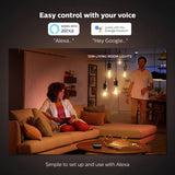 Philips Hue E27 smart filament bulb white (British brand)