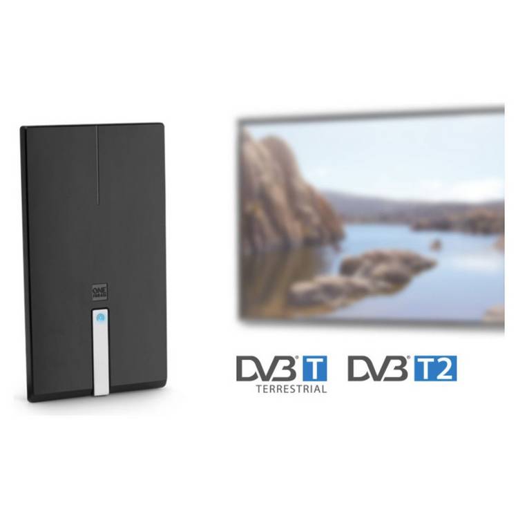 One For All SV9425 flat amplified indoor TV aerial - British product
