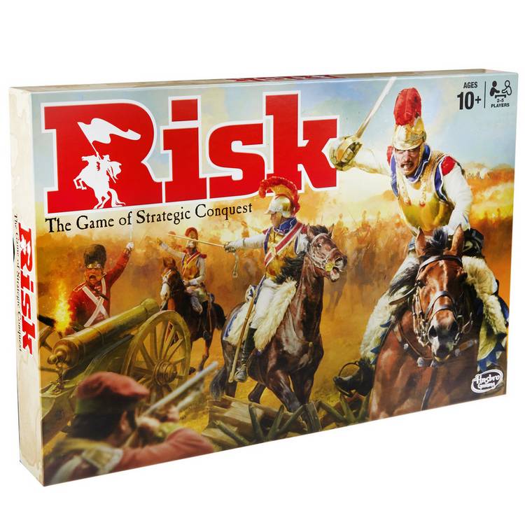 Risk strategy board game for children - British product