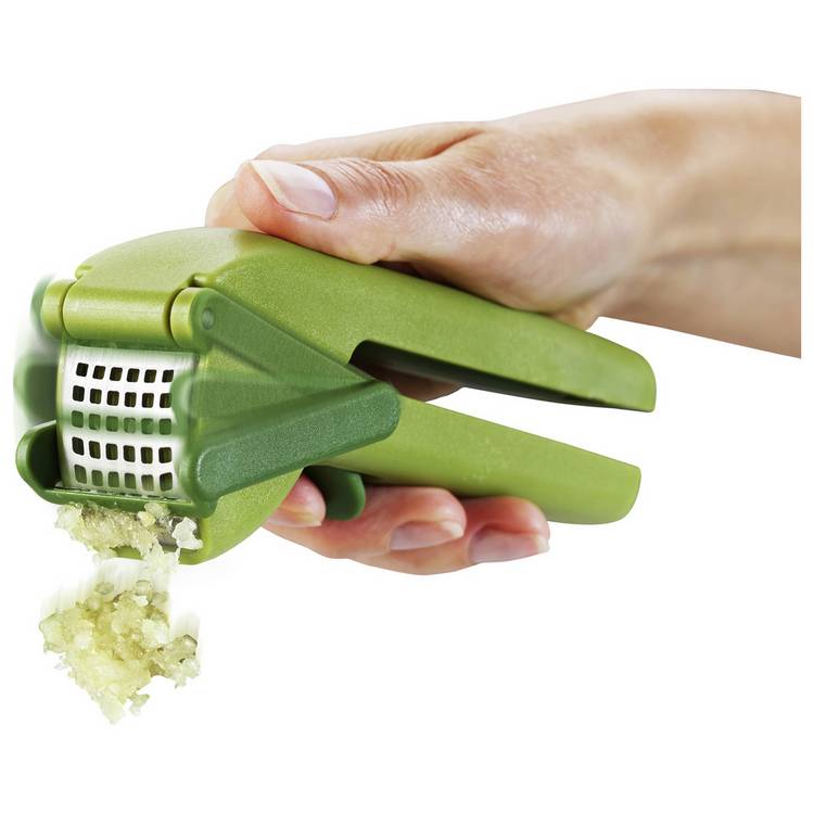 Joseph Joseph Duo garlic press green plastic, UK version