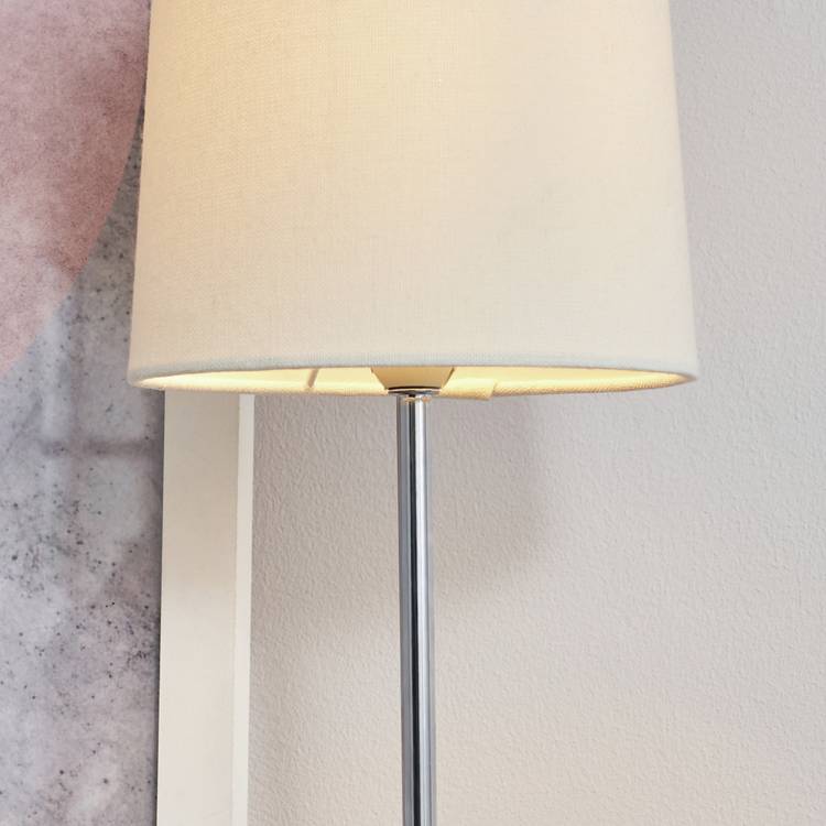 BHS touch table lamp chrome 40cm (British brand)