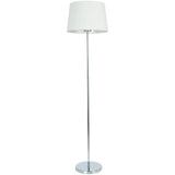 BHS Louisa touch floor lamp chrome and white, imported from the UK