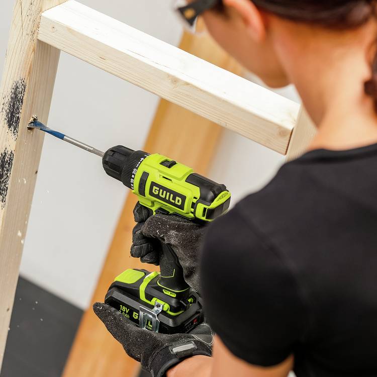 Guild CDT218W3.2 cordless drill driver 1.5Ah 18V (British brand)