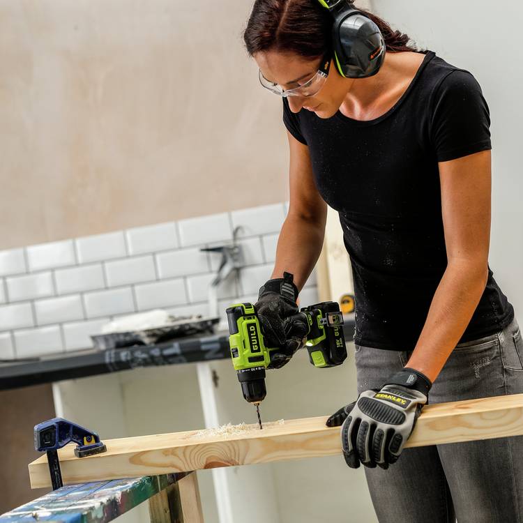 Guild CDT218W3.2 cordless drill driver 1.5Ah 18V (British brand)