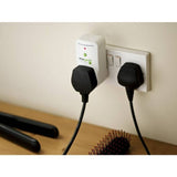 Energenie auto shut off timer plug H10cm W4cm - British product