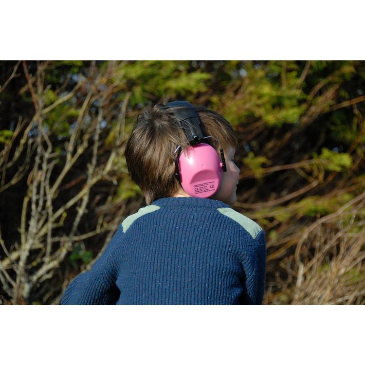 Hilka childrens ear defenders pink - British product