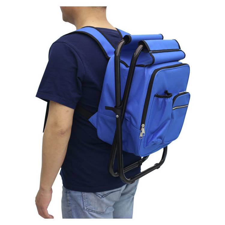 Pro Action stool and coolbag backpack, outdoor seat and cooler (British brand)