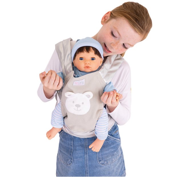 Tiny Treasures doll carrier adjustable straps 44cm (British brand)