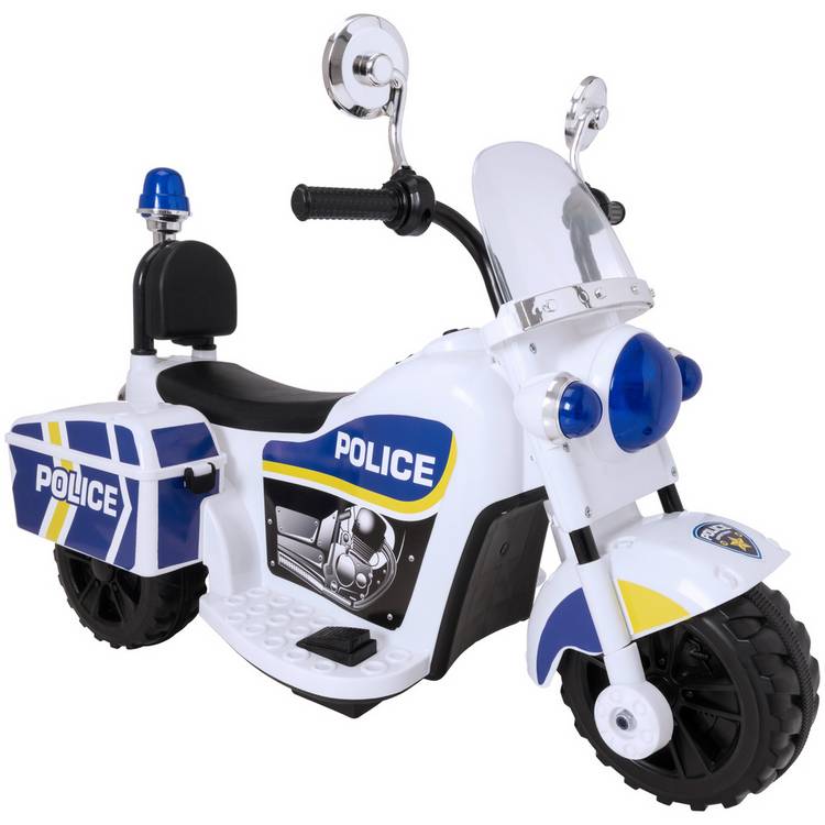 EVO police 6V powered trike for toddlers (British brand)