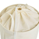 Argos Home cream laundry bag 60L (British brand)