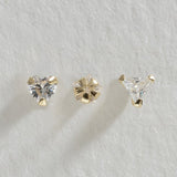 Revere 9ct gold cubic zirconia nose stud set, imported from the UK