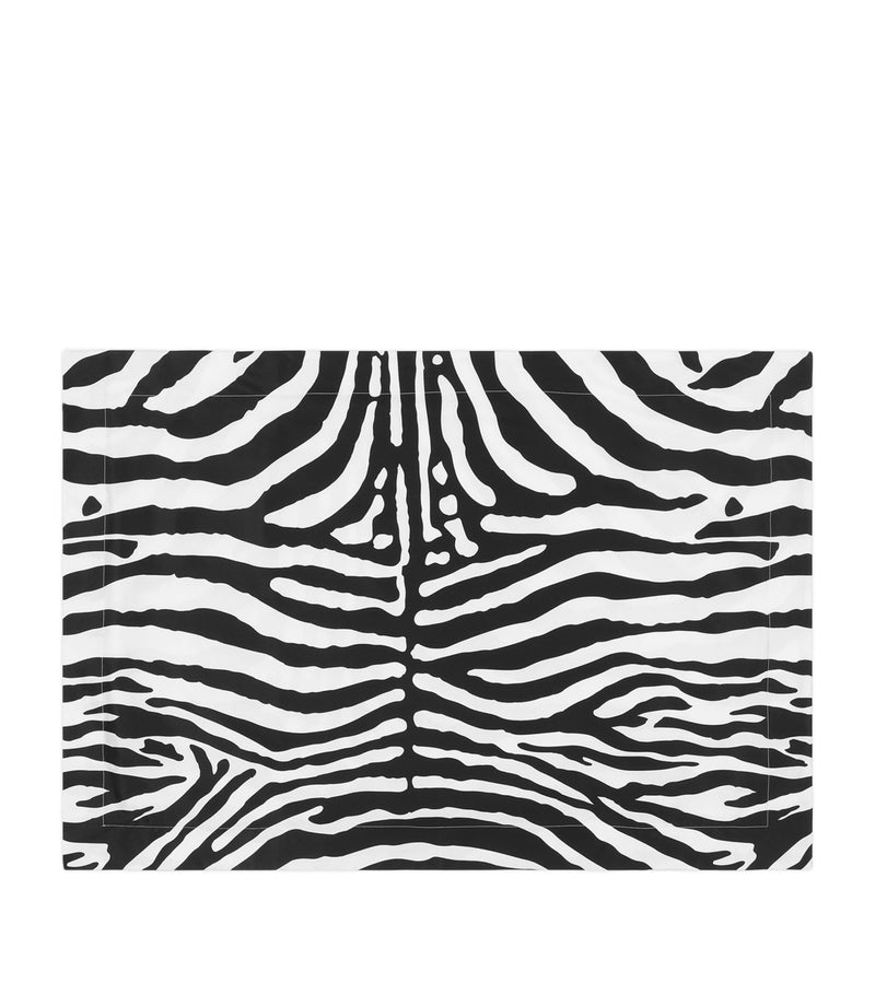 Dolce & Gabbana Casa zebra print pillowcases 60cm x 90cm - British product