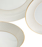 Wedgwood Gio Gold dinnerware set fine bone china, UK version