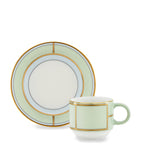 GINORI 1735 Verde Coffee Cup 85ml, UK version