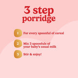 Cow & Gate Banana Wholegrain Porridge Baby Cereal 200g - British product