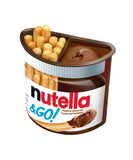 Nutella hazelnut spread with breadsticks snack pack 12 x 48g, imported from the UK