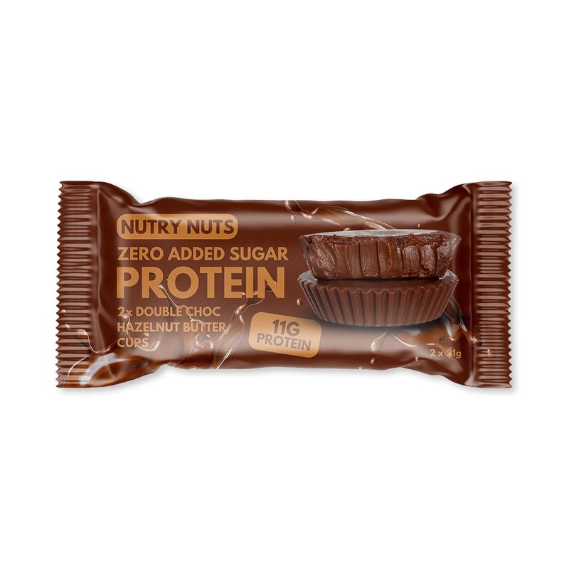 Nutry Nuts milk chocolate hazelnut cups 42g 12 pack - British product
