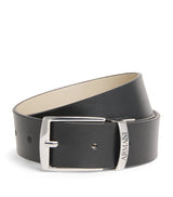 Harrods Emporio Armani Kids Leather Logo Belt 2cm Width- Buy online at McGrocer