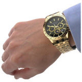 Sekonda Classique men's gold plated bracelet watch, UK version