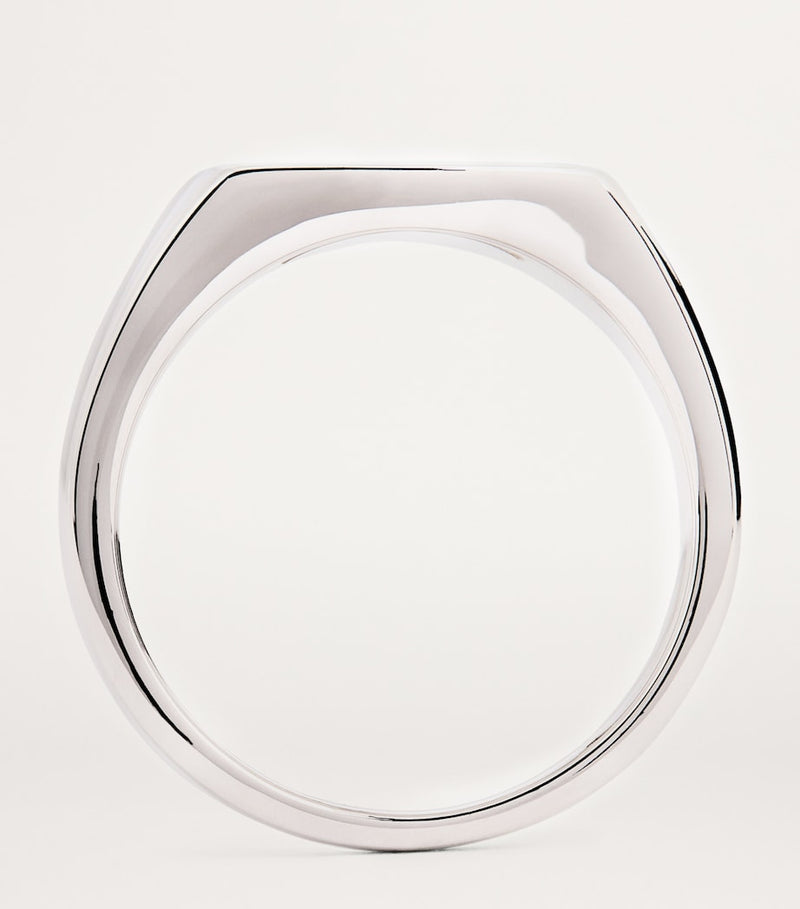Tom Wood Michael ring in sterling silver, imported from the UK