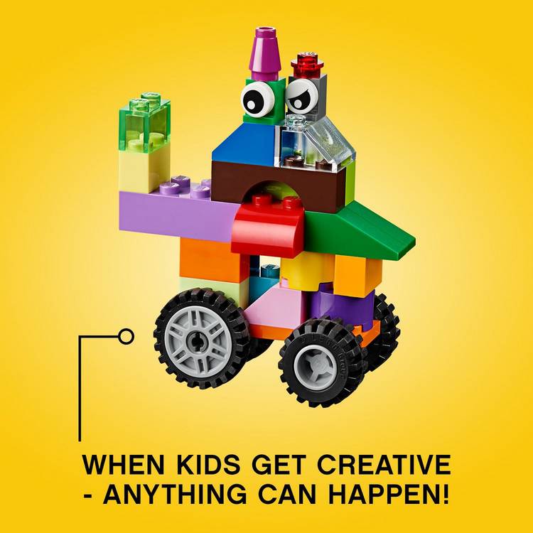 LEGO Classic Medium Creative Brick Box 484 pieces, imported from the UK