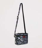 Christian Louboutin Tactical cross-body calfskin bag red zips - British product