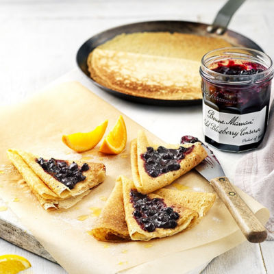 Bonne Maman wild blueberry conserve 370g jar (British brand)