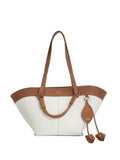 Dune London Natural Daylight shopper bag, imported from the UK