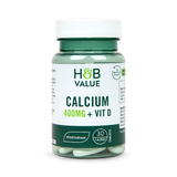 Holland & Barrett Calcium 400mg and Vitamin D Supplement 30 Tablets- Buy online at McGrocer
