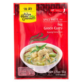 Asian Home Gourmet Thai green curry paste hot, UK version