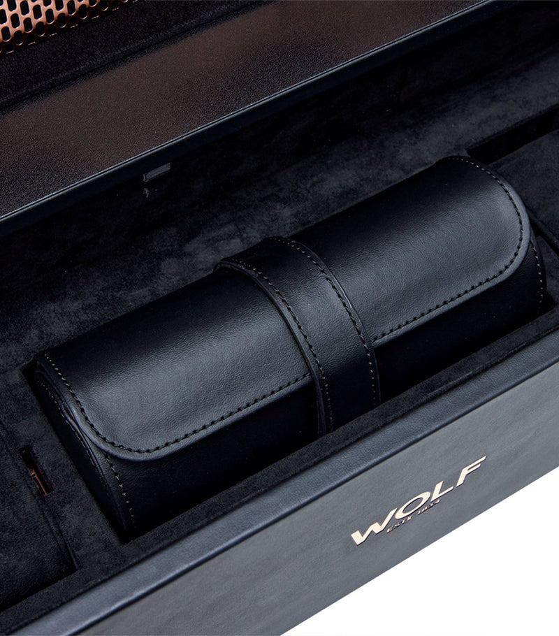 WOLF Axis watch winder cabinet 12-Piece, UK version
