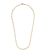 Harrods Azlee Small Yellow Gold Circle Link Chain Necklace- Buy online at McGrocer