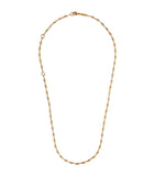 Azlee gold circle link necklace (British brand)