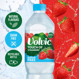 Volvic strawberry sugar free flavoured water 1.5L (British brand)