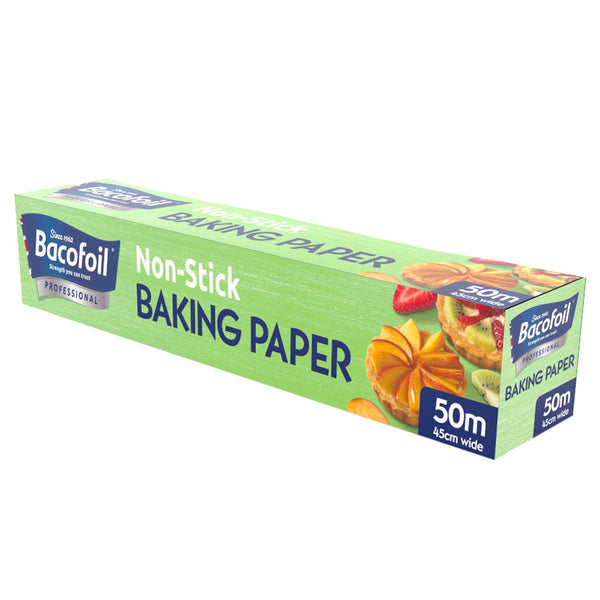 Bacofoil Non-Stick Baking Paper 450mm x 50m