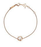 Chopard Happy Diamonds rose gold diamond bracelet - British product