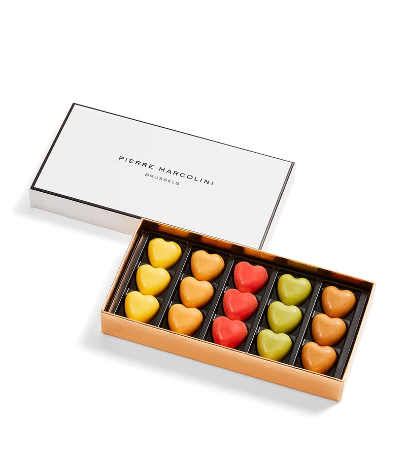 Pierre Marcolini chocolate selection box Les Curs 105g, UK version
